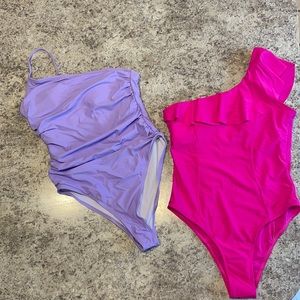 2 medium one piece SHEIN Swimsuits